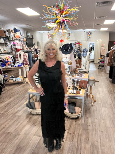 cha cha dress black